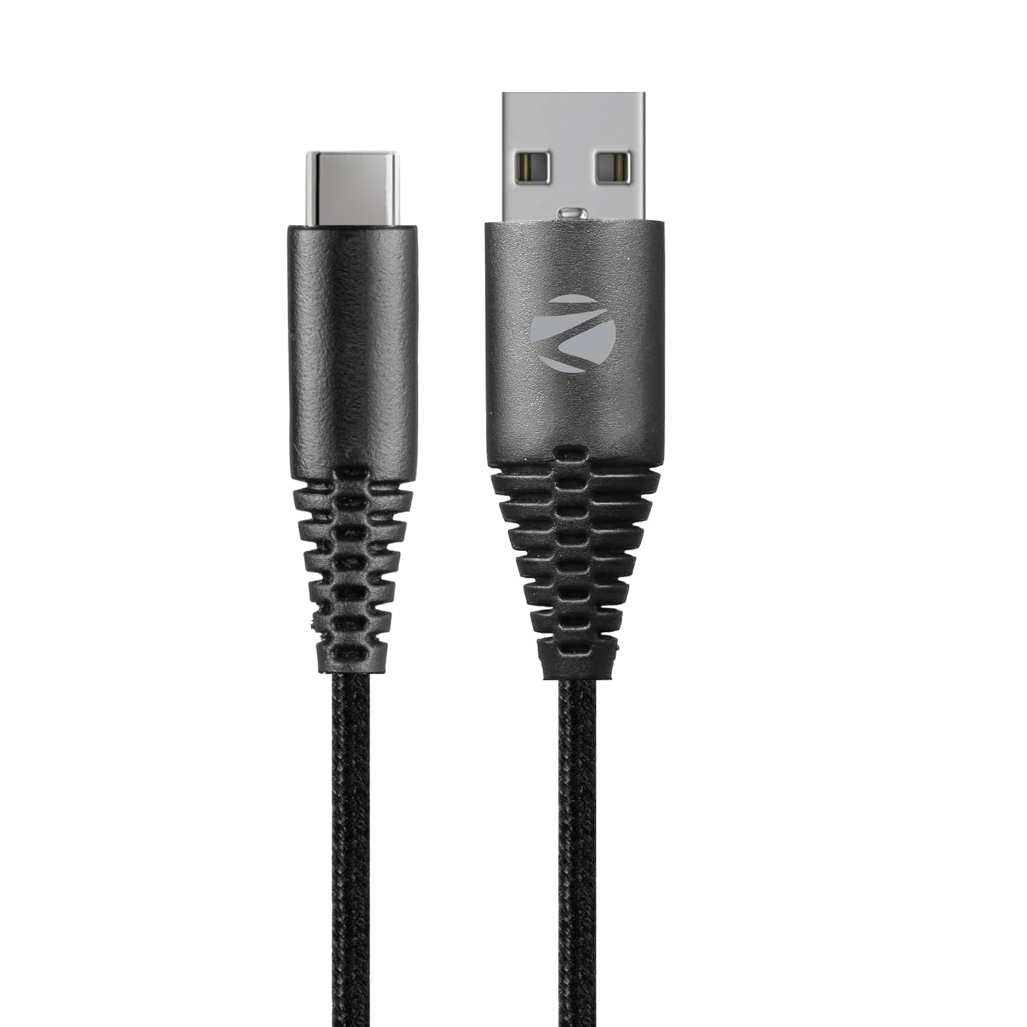 Zebronics Type-C Fast Charging Cable, Upto 480 Mbps, 36W Rapid Charge, 3A Output, Charge & Sync Data Cable, 1 Meter Length, Tangle-Free Durable Design (CU300T)
